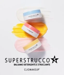 SuperStrucco SWEET -Scholl Fusspflege Verkäufe 07 cliomakeup skin balsamo detergente struccante superstrucco hero testo