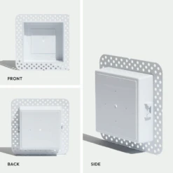 Flush Drywall Device Mount [Lite] - Lite -Scholl Fusspflege Verkäufe 3 FlushDrywallDeviceMount Lite CloseCut2