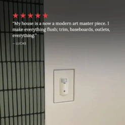 Flush Drywall Receptacle Mount [Luxe] -Scholl Fusspflege Verkäufe 9 FlushDrywallReceptacleMount Luxe Review2