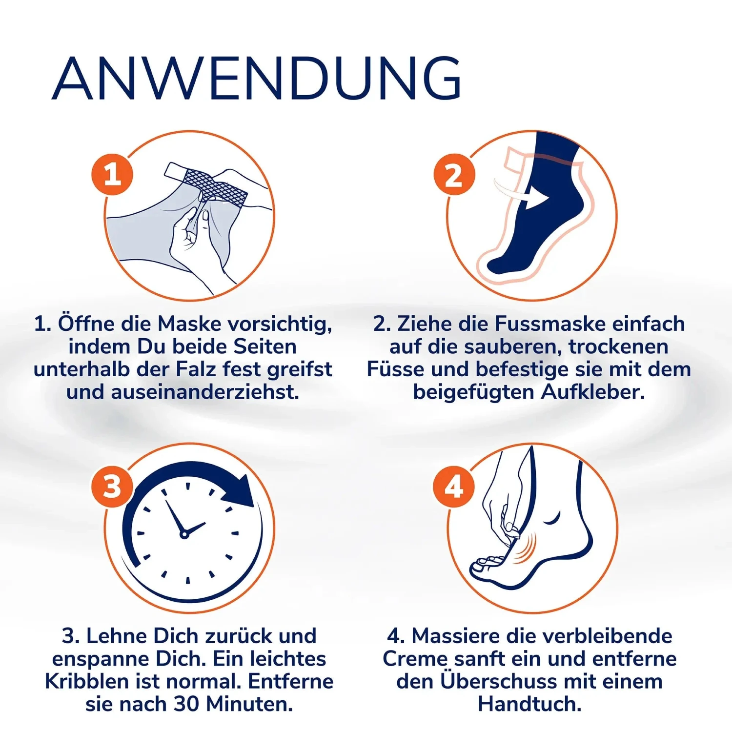 Dr. Scholl’s Beruhigende & Revitalisierende Fußmaske Für Müde, Schmerzende Füße 6 Dr. Scholl’s Beruhigende & Revitalisierende Fußmaske Für Müde, Schmerzende Füße – Bild 6