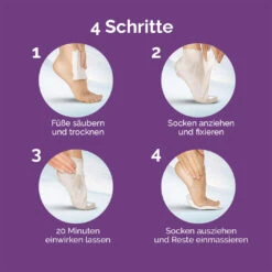 Scholl ExpertCare Intensiv Pflegende Fussmaske In Socken – Enstpannende Maske Mit Lavendelöl -Scholl Fusspflege Verkäufe scholl de care scholl expertcare intensiv pflegende fussmaske in socken enstpannende maske mit lavendelol 49282864251221 1