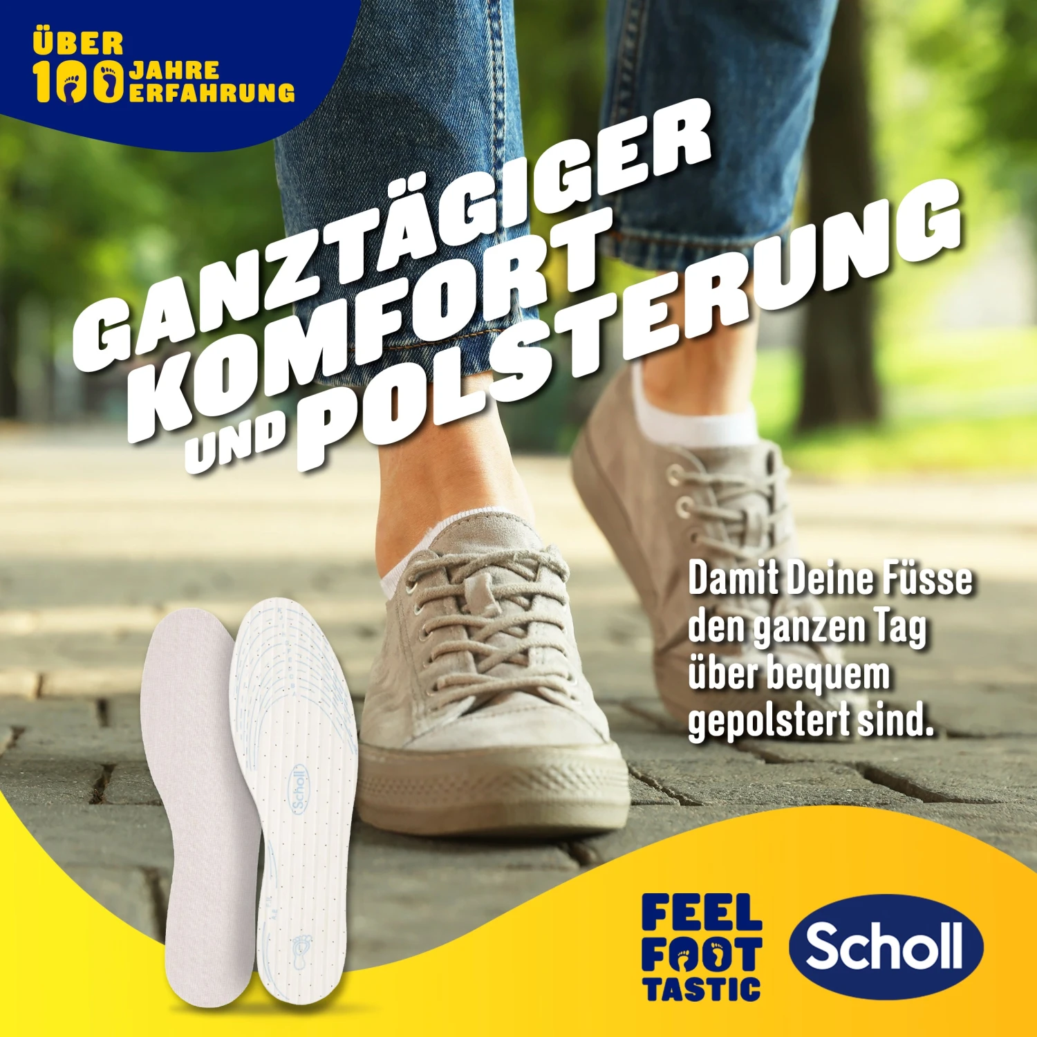 Scholl Atmunsaktive Einlegesohlen Für Ganztägige Dämpfung & Komfort 3 Scholl Atmunsaktive Einlegesohlen Für Ganztägige Dämpfung & Komfort – Bild 3