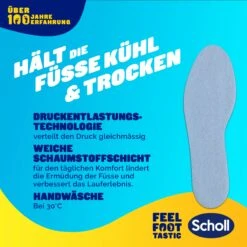 Scholl Stoßdämpfende Einlegesohlen -Scholl Fusspflege Verkäufe scholl de insoles 35 5 40 5 scholl stossdampfende einlegesohlen 55051427709269
