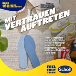 Scholl Stoßdämpfende Einlegesohlen -Scholl Fusspflege Verkäufe scholl de insoles 35 5 40 5 scholl stossdampfende einlegesohlen 55051427742037