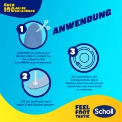Scholl Stoßdämpfende Einlegesohlen -Scholl Fusspflege Verkäufe scholl de insoles 35 5 40 5 scholl stossdampfende einlegesohlen 55051427807573