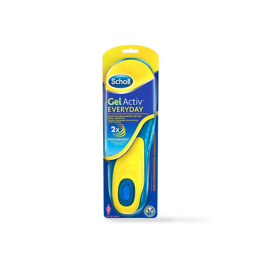 Scholl GelActiv Einlegesohlen Everyday Women 1 Scholl GelActiv Einlegesohlen Everyday Women