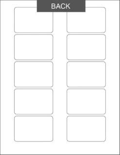 Sheet Labels - Rectangle Medium